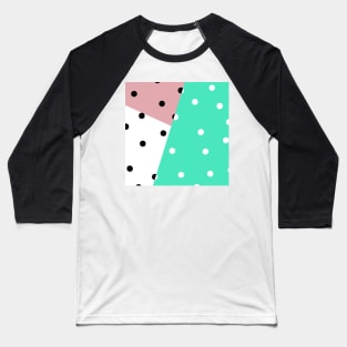 Abstract dotty pattern Baseball T-Shirt